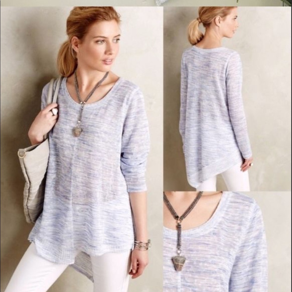 Anthropologie Akime + Kin Ezri Pullover Top Small